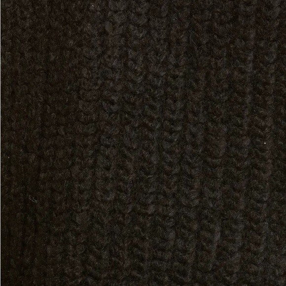 NWT Free People Blue Bell Sweater Oversized Chunky Knit Black Jumper Size Medium - Picture 10 of 15